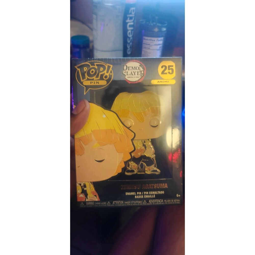 Funko Pop! Pop! Pin: Demon Slayer - Zenitsu Agatsuma